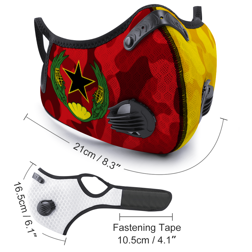 Cabo Verde Face Mouth Mask Outdoor Protective Mask