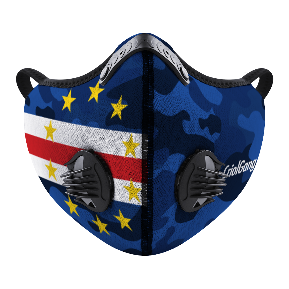 Cabo Verde Face Mouth Mask Outdoor Protective Mask