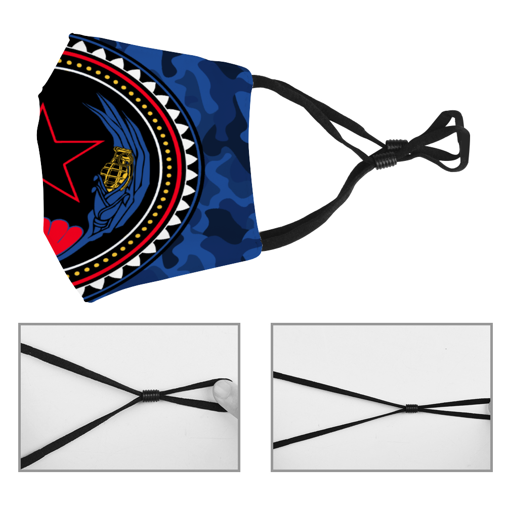 Cabo verde Children's Face Mask with Filter Element Camo Shield - CVC Streetwear