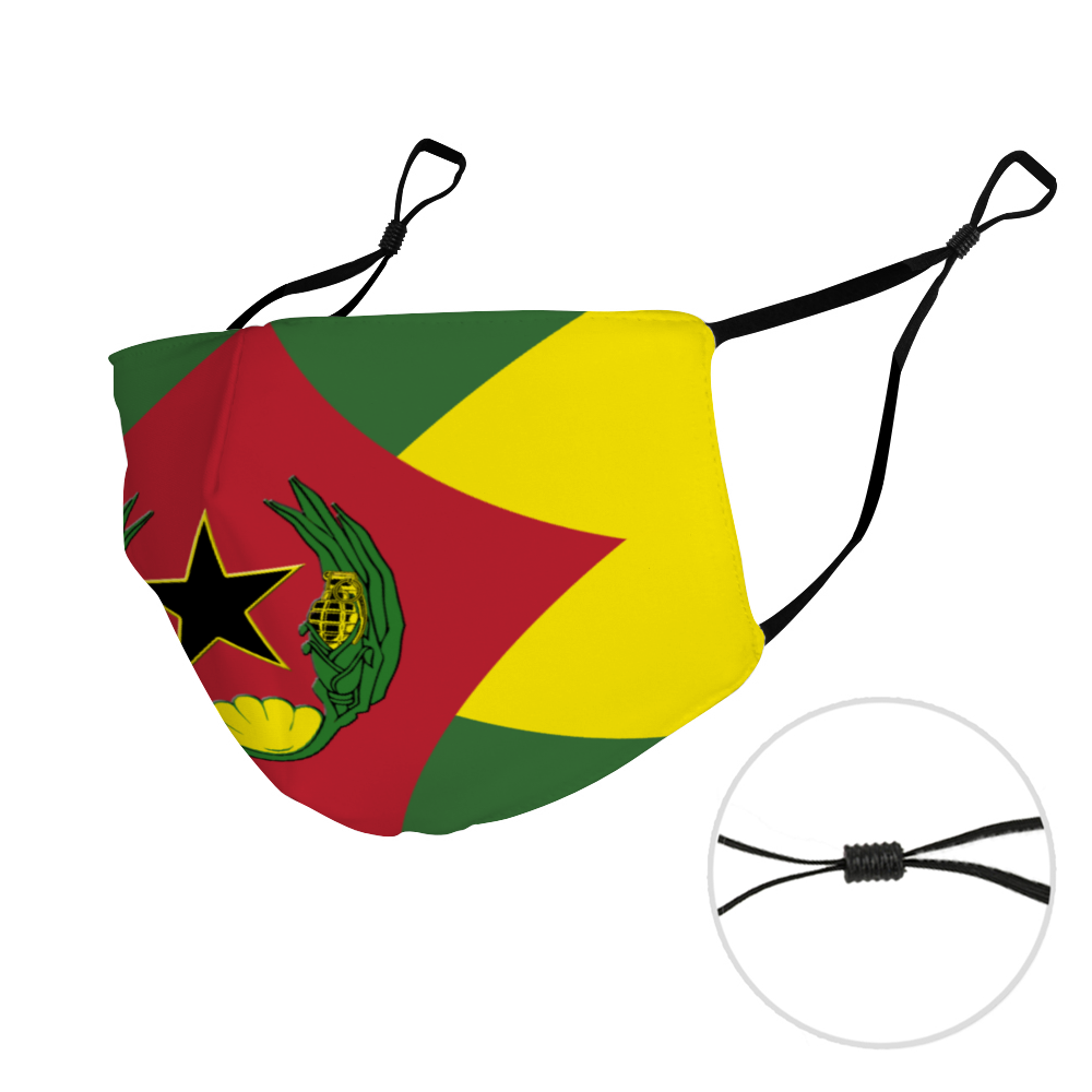Cabo verde Adult's Face Mask with Filter Element old flag design - CVC Streetwear