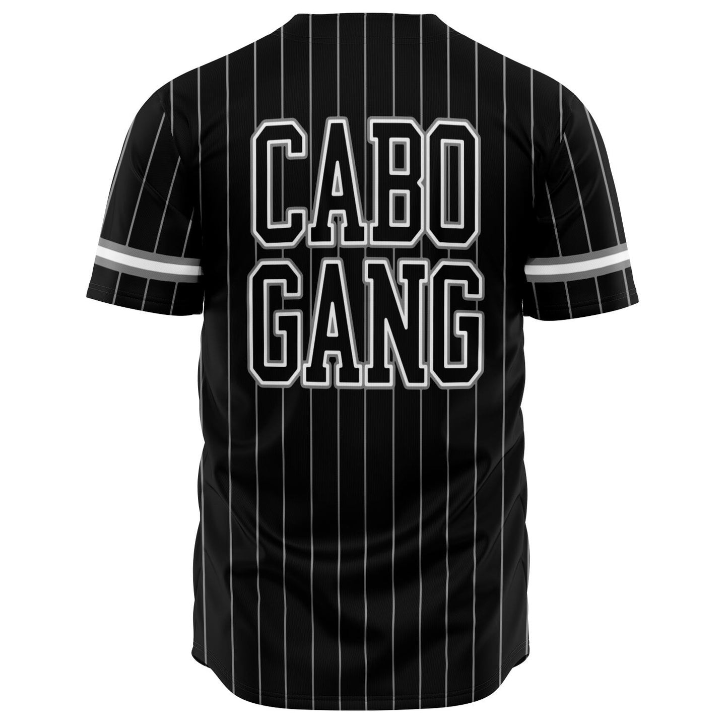 Cabo Verde baseball jersey black & grey " CABOGANG" - CVC Streetwear