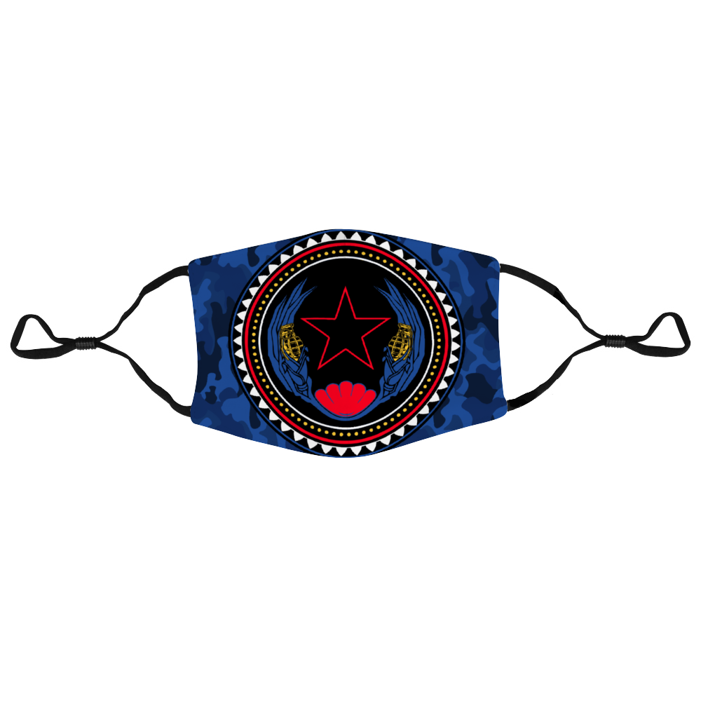 Cabo verde Children's Face Mask with Filter Element Camo Shield - CVC Streetwear