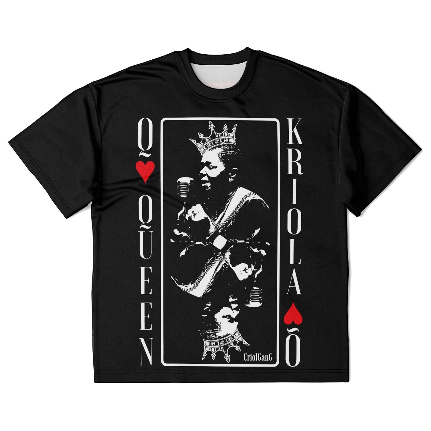 Kriola Queen Plus-size T-Shirt  black