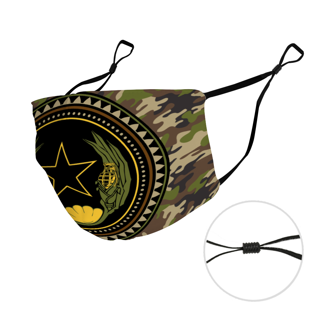 Cabo verde Children's Face Mask with Filter Element Camo Shield - CVC Streetwear