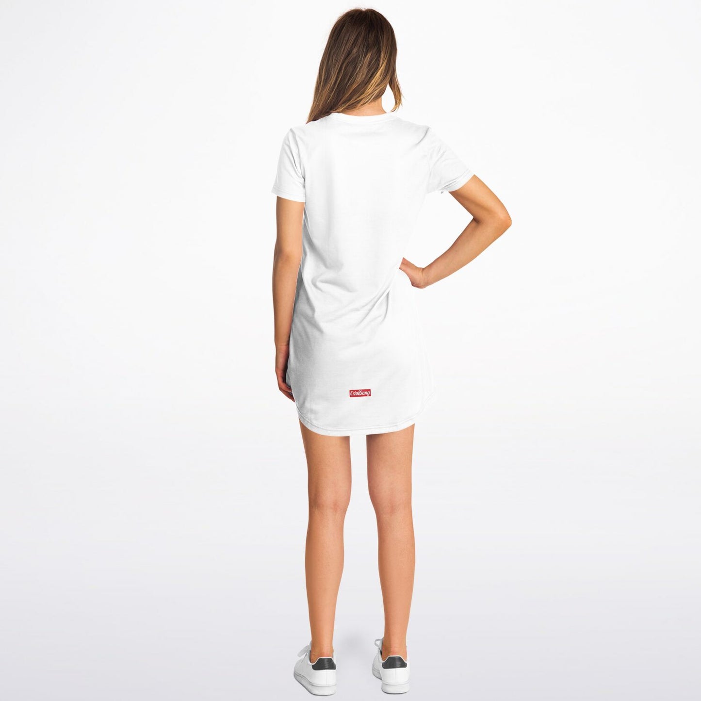 KRIOLA T-Shirt Dress White