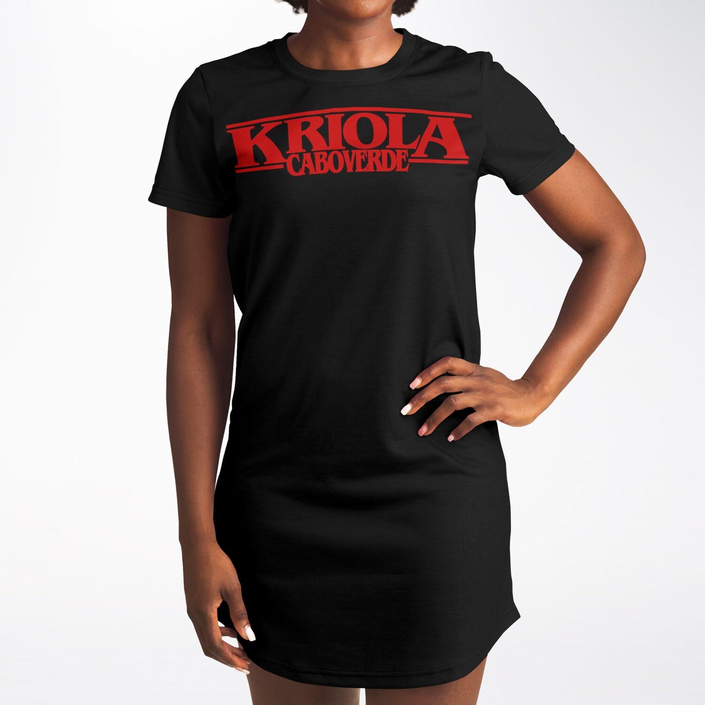 KRIOLA T-Shirt Dress Black