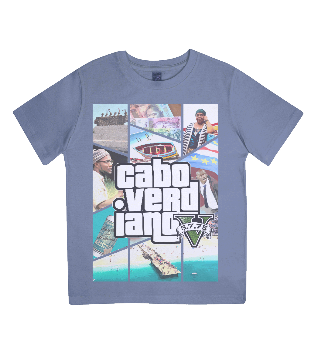 cabo verde kid boy t shirt "Caboverdiano" - CVC Streetwear