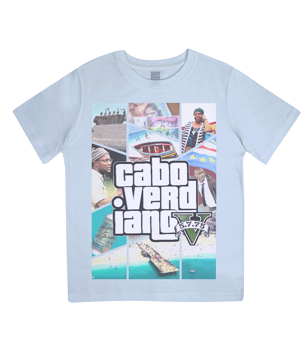 cabo verde kid boy t shirt "Caboverdiano" - CVC Streetwear