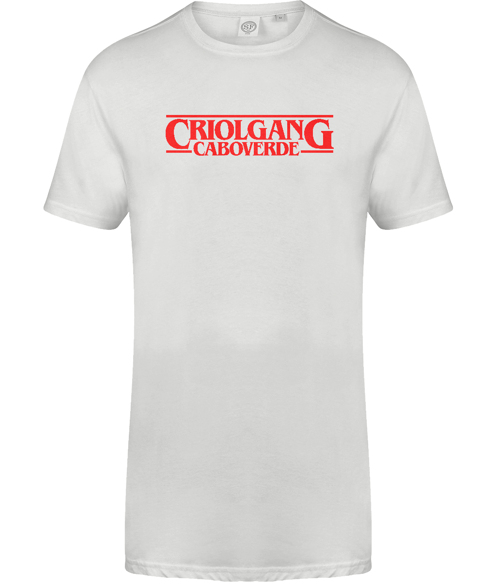 Cabo Verde Men's Longline T-Shirt  CriolGang ST - CVC Streetwear