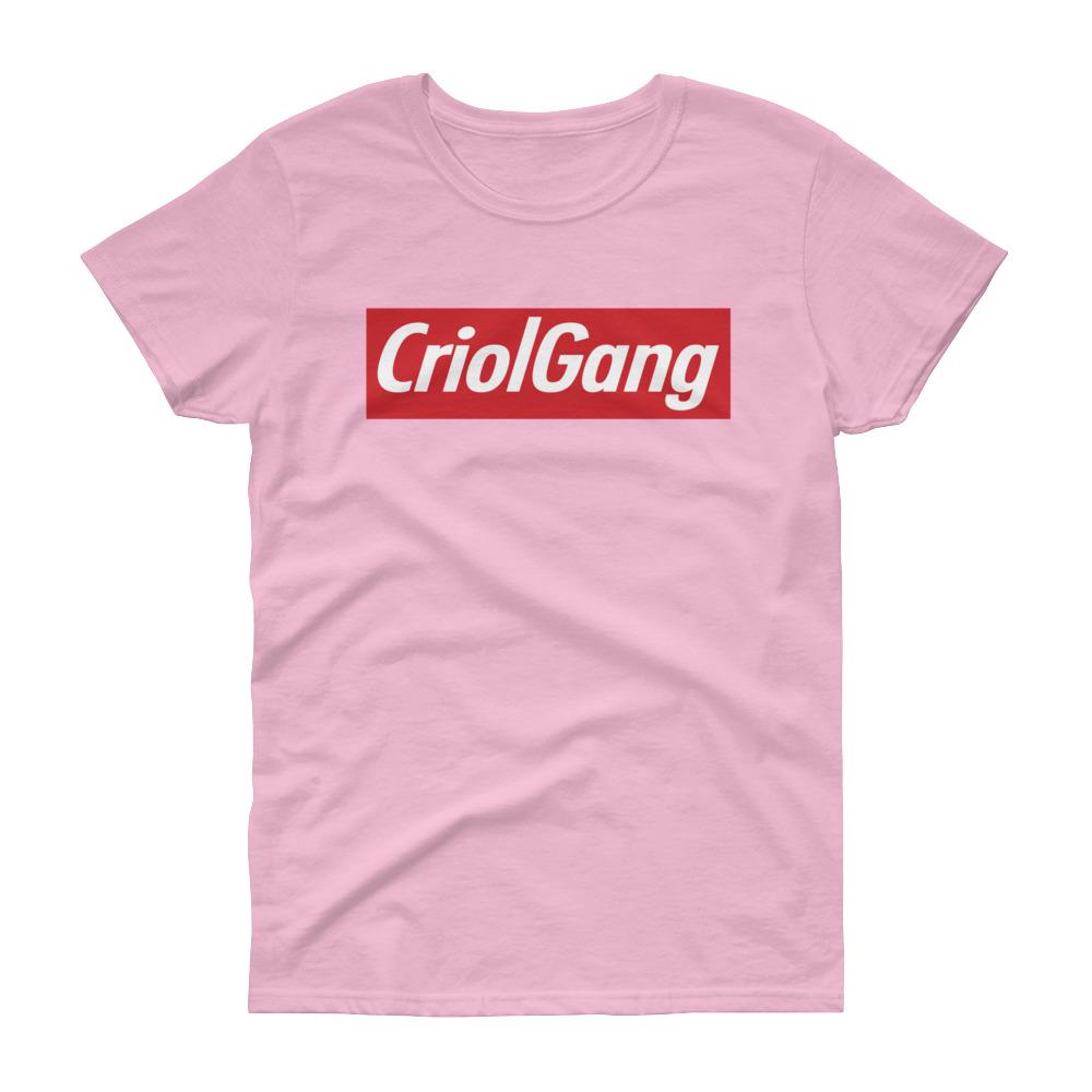 Cabo Verde Women's  t-shirt " CriolGang" - CVC Streetwear