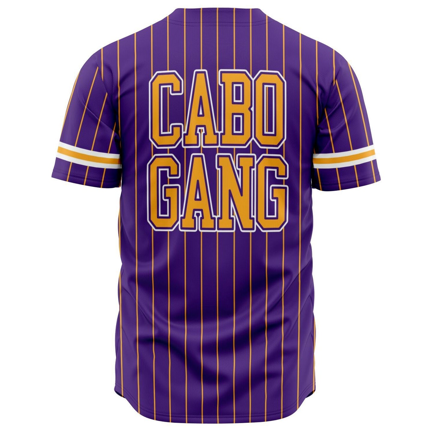 Cabo verde baseball jersey " KRIOLU/CABOGANG"  purple yellow - CVC Streetwear