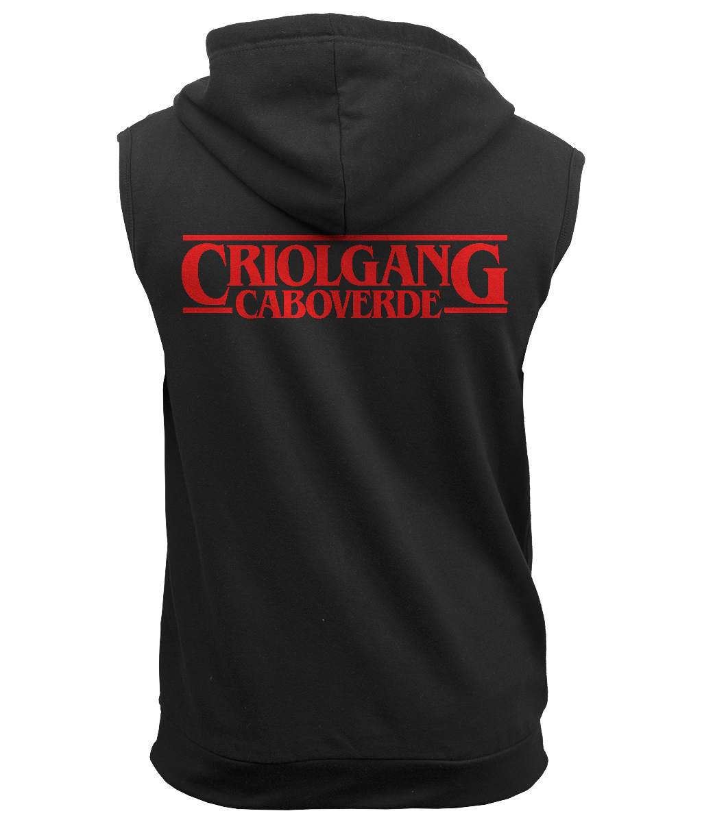 Sleeveless Zip hoodie Cabo Verde CriolGang ST - CVC Streetwear